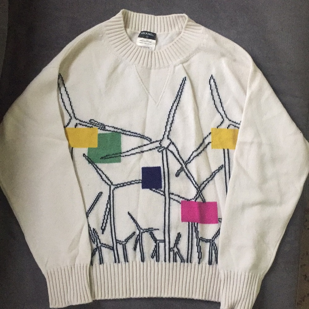 CHANEL 100% Cachemire Sweater